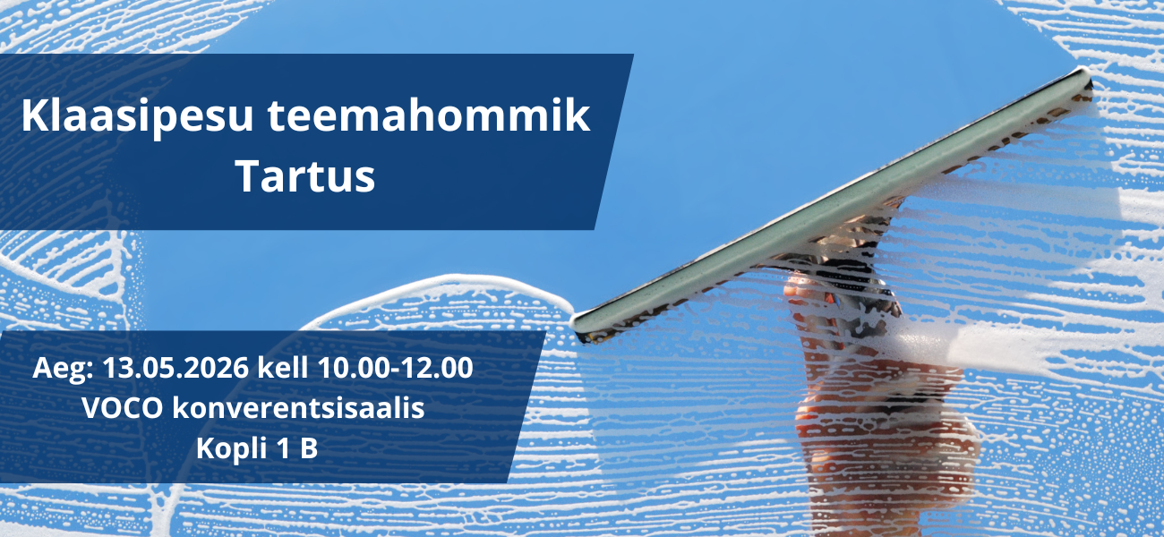 Klaasipesu teemahommik Tartus