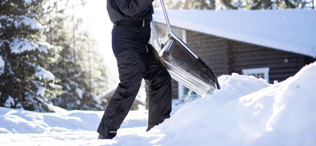snow shovels