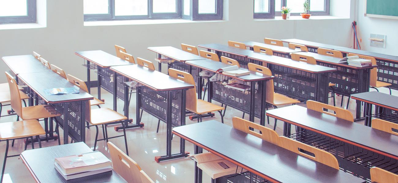 cleaning the classroom