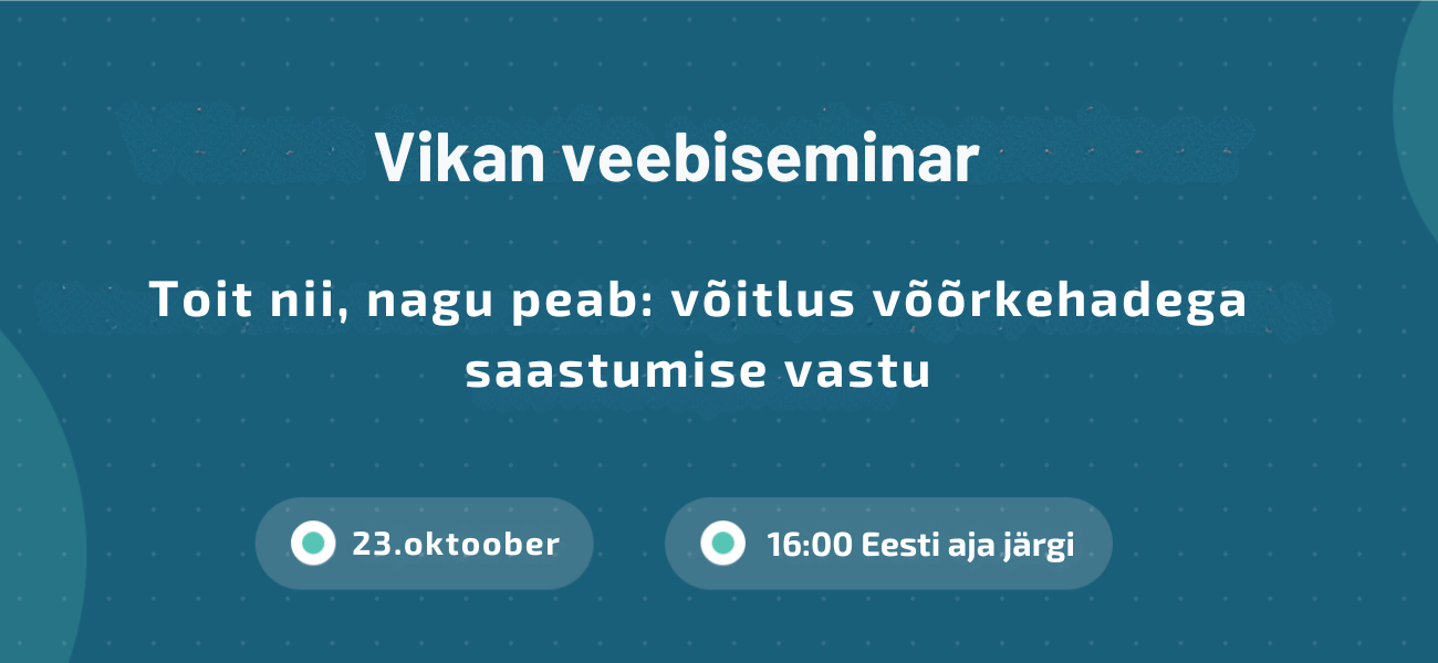 Toit nii, nagu peab: võitlus võõrkehade saastumise vastu