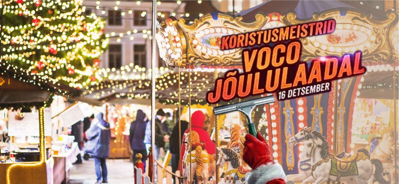 Koristusmeistrid VOCO jõululaadal