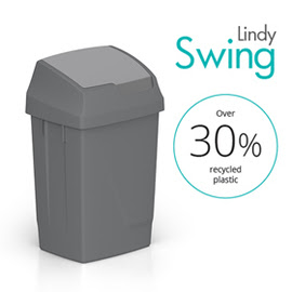 Lindy Re-Swing Trash Bin