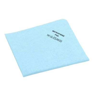 Microfibre cloth PVA 38x35cm, blue
