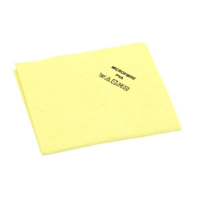 Microfibre cloth PVA 38x35cm, yellow
