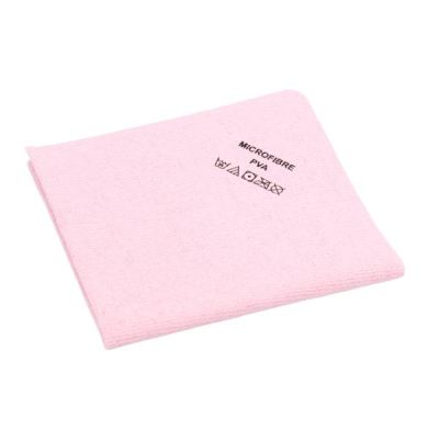 Microfibre cloth PVA 38x35cm, pink