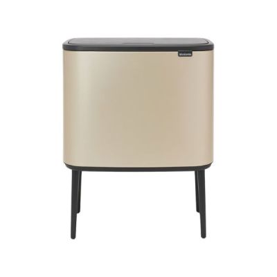 Brabantia prügikast BO 36L, šampanja