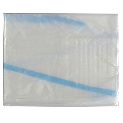 Kilekott veeslahustuv 60L, läbipaistev 660x840mm 100tk/pakk