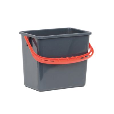 Bucket with Red handle 6L