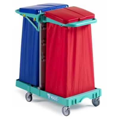 Pesu-/prahikogumiskäru Magic Line 030 Basic 2x120L
