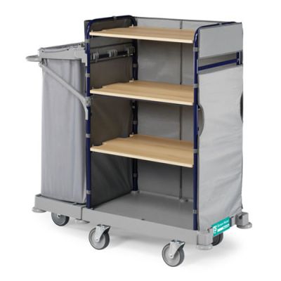 Trolley Green Hotel 900 with outdoor wheels