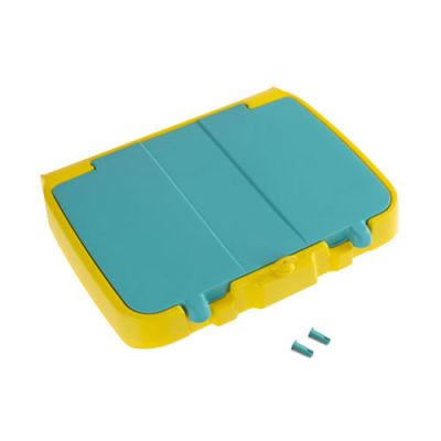 Lid with double room 120lt. for Green/Magic trolley, green