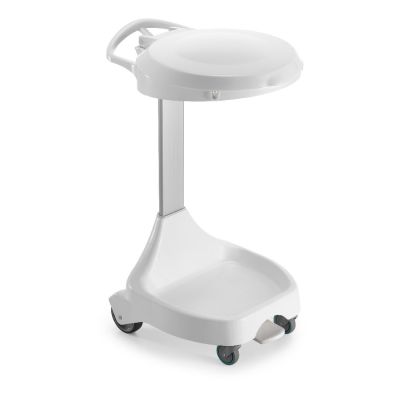 Prahikogumiskäru Smile W-20, 120L pedaal, kaas, 4 ratast