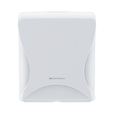 BulkySoft Essentia Multifold handtowel dispenser, white