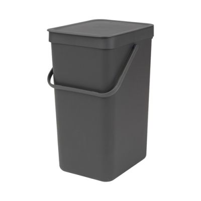 Brabantia prügikast Sort & Go 16L, hall