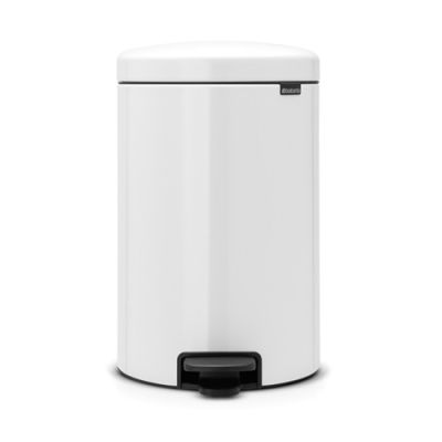 Brabantia prügikast Newicon 20L pedaaliga, valge
