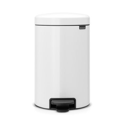 Brabantia waste bin Newicon pedal Bin 12L, White