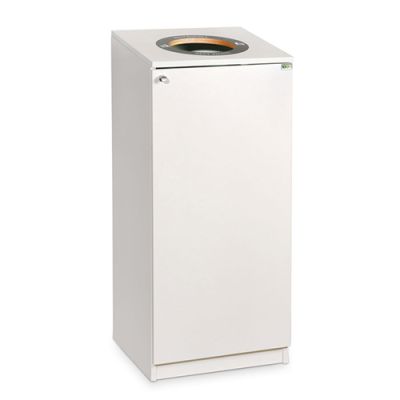 Longopac Bin Multi 1 osaline sorteerimisjaam, valge