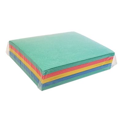 Cleaning cloth Medix 20x17cm mixed colors 25pcs/pack
