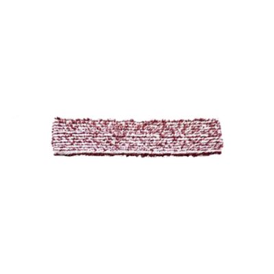 Sappax micro/polyester tube towel 33cm white/burgundy
