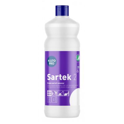Kiilto Sartek 2 1L grease and oil remover