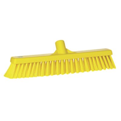 Vikan põrandahari 410mm pehme/tugev segu, kollane