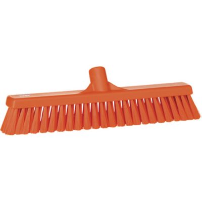 Vikan soft floor broom 410mm, orange