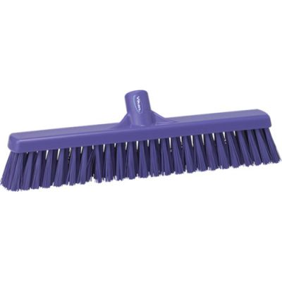 Vikan soft floor broom 610mm, Purple