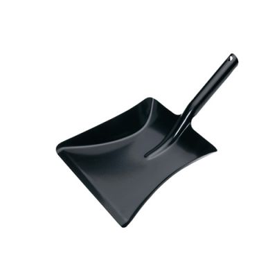 Vikan prügikühvel 240x365mm metall, must