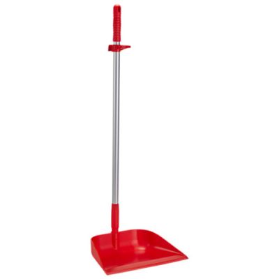 Vikan prügikühvel varrega 330x940mm, punane