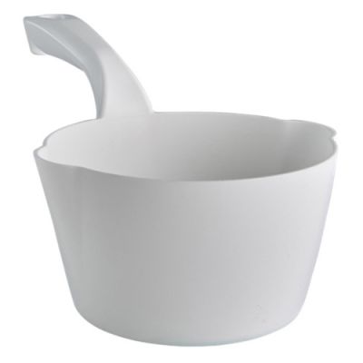 Vikan Round Bowl Scoop 1L, white