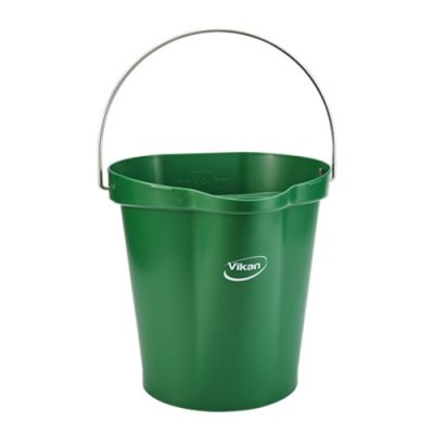 Vikan bucket 12L, green