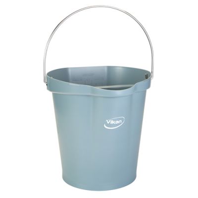 Vikan bucket 12L,  grey