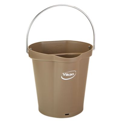 Vikan bucket 6L brown