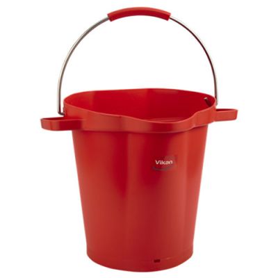 Vikan bucket 20L red