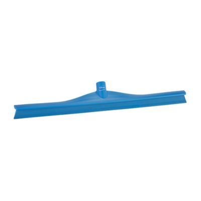 Vikan single blade squeegee 600mm blue