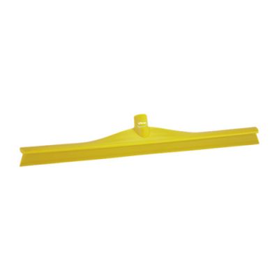 Vikan single blade squeegee 600mm yellow