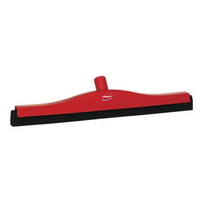 Vikan Floor Squeegee 500mm with black rubber, red