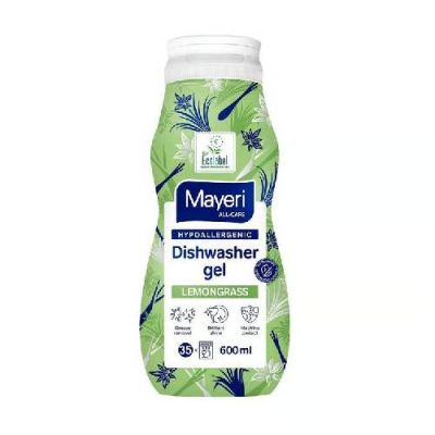Mayeri dishwasher gel, Lemongrass, 600ml