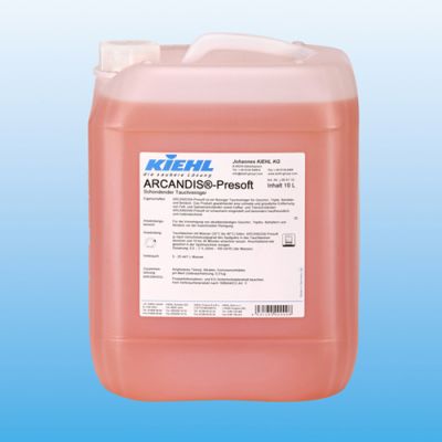 Kiehl Arcandis Presoft 10LGentle pre-treatment cleaner dishw