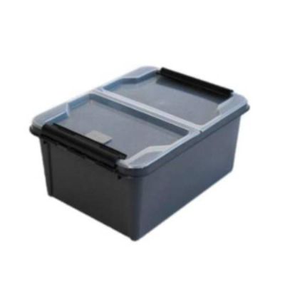 Plastkast volditava kaanega 15L