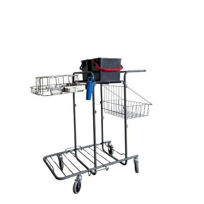 Trolley M2 with Longopack sack frame, basket, buckets 2x6L