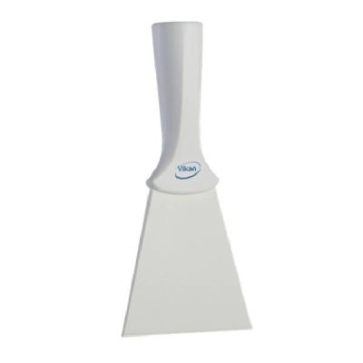 Vikan Nylon Scraper, 100mm threaded handle, white