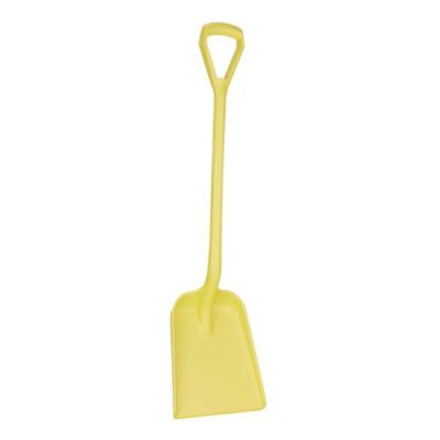 Vikan shovel, Metal Detectable, D Grip 271x 1040 mm, yellow