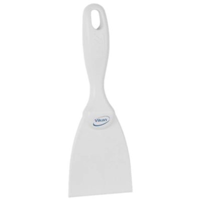 Vikan Hand Scraper, Metal Detectable, 75 mm, White