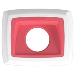 Lindy Hop lid, 50L,  red/white, round