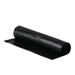 Prügikott 350L LD must 10tk rullis 1200x1500x0,05mm