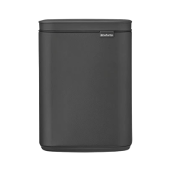 Brabantia waste bin Bo, 4L, mineral infinite grey