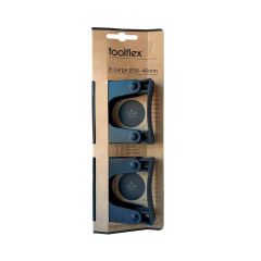 Toolflex varrehoidja 30-40mm, 2tk/pakis, must