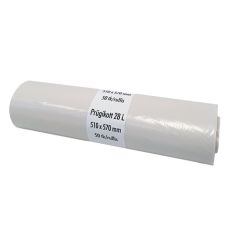 Prügikott 28L LD valge  50tk rullis 510x570x0,030