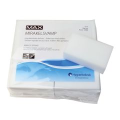 Cleaning sponge Max Miracle 10x6 melamine, white (12pcs)